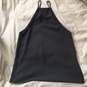 American Apparel High Neck Tank Top