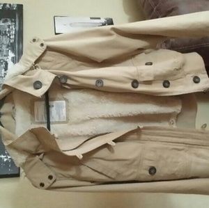 On hold for kathynok. Aeropostle fur jacket