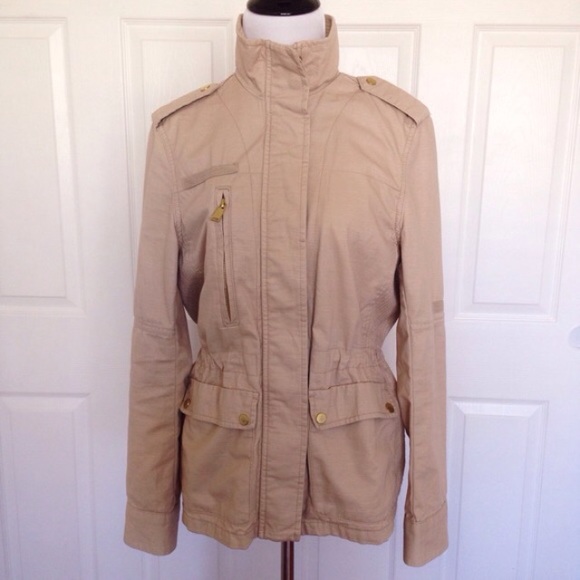 Beige Utility Jacket (H&M)