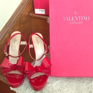 Valentino Red Patent with Bows