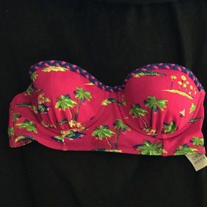 Cute Strapless XS Hollister Bathing Suit