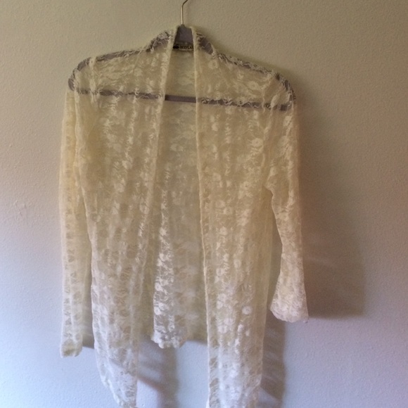 Lace cardigan