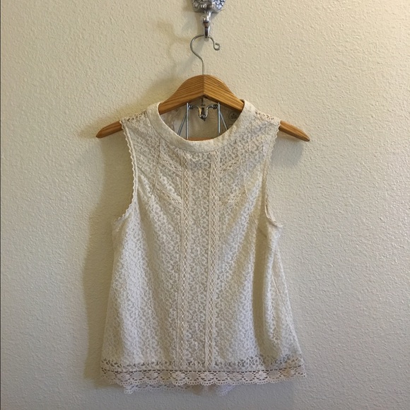 Tops - Lace White Top