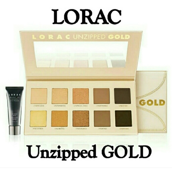 Lorac Other - 🆕LORAC UNZIPPED GOLD EYE SHADOW PALETTE