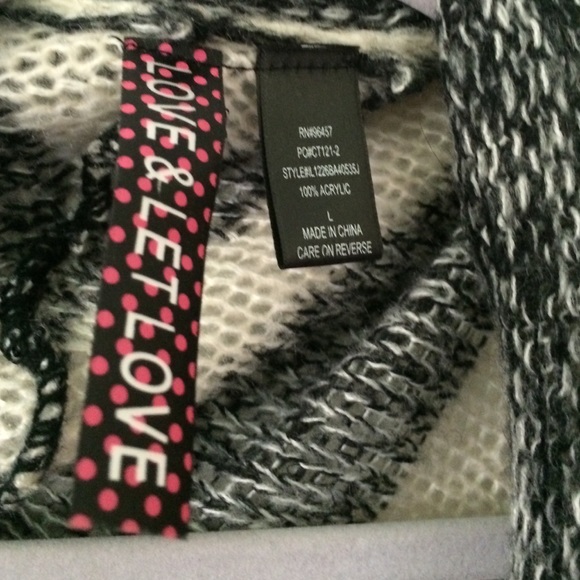 Oversized striped cardigan - Picture 3 of 4