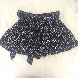 Navy Blue High waist Shorts never worn