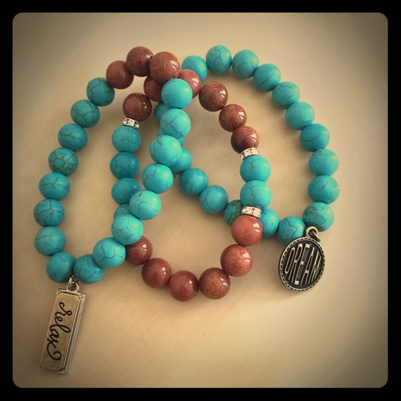 Handmade stretchy bracelets