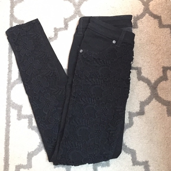 LF Carmar Crochet Front Skinny