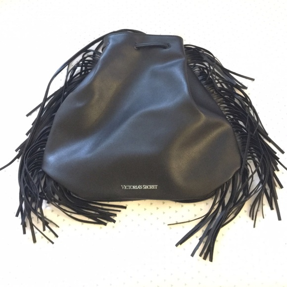 VS Fashion show fringe backpack
