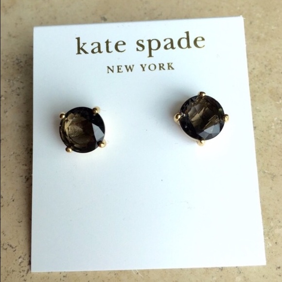❌SOLD❌ Kate Spade Gum Drop Earrings - Black
