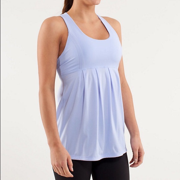 Lululemon Light purple power dance tank. Size 6.