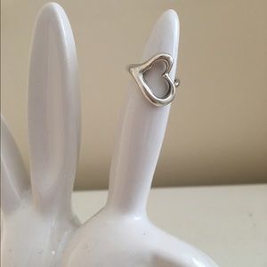 Tiffany & Co. Elsa Perreti silver heart ring