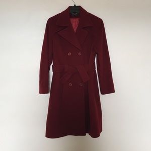 Vintage Nicole Miller cashmere and wool coat