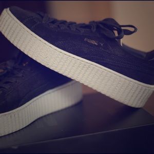 SUEDE RIHANNA PUMA CREEPERS (CONDITION👑👑👑 of 5)
