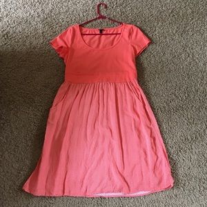 TORRID SIZE 1 CORAL DRESS