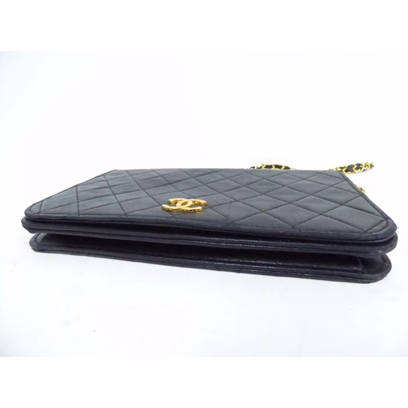Chanel 9.25" lambs king single flap shoulder bag - Picture 4 of 4