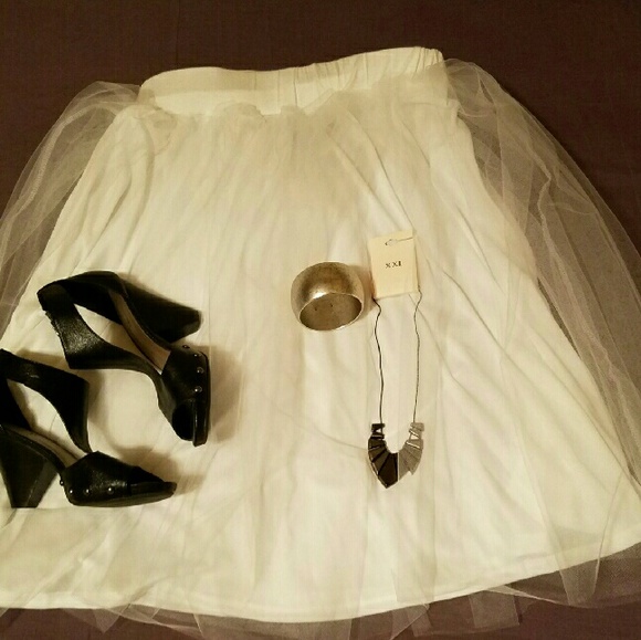 Ashley Stewart tulle skirt