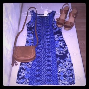 NWT BLUE DRESS XS
