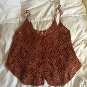 Crocheted Tank Top