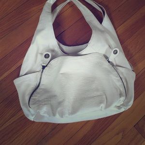 White over shoulder bag