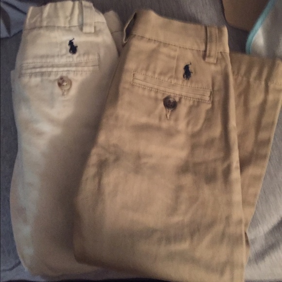 Khaki kids 3t polo slacks