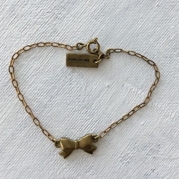 Marc Jacobs Bow Chain Bracelet - Picture 1 of 2