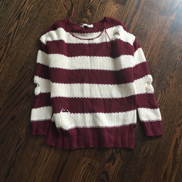 urban striped sweater
