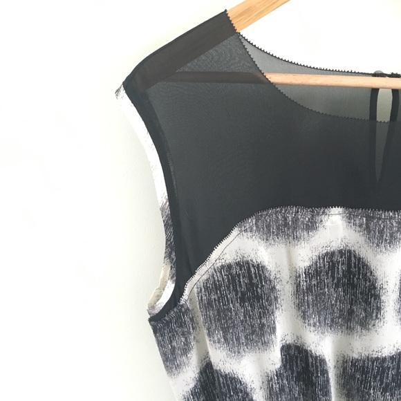 Madewell black and white "Shady Lane" dress - Picture 2 of 4