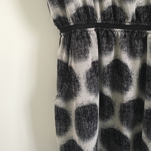 Madewell black and white "Shady Lane" dress - Picture 3 of 4