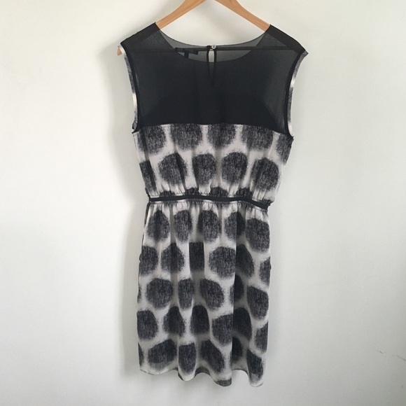 Madewell black and white "Shady Lane" dress - Picture 4 of 4