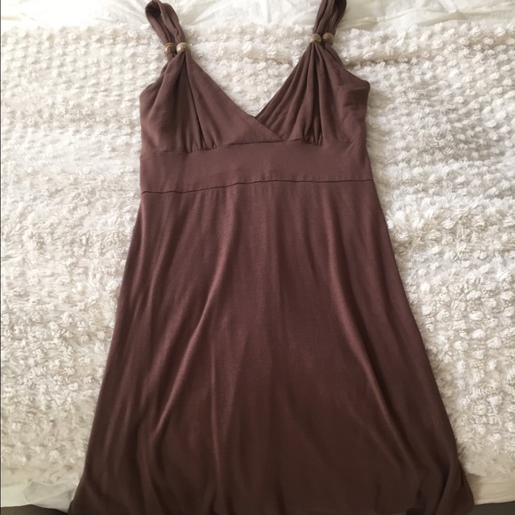 Brown summer dress