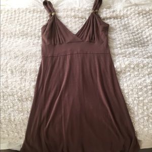 Brown summer dress