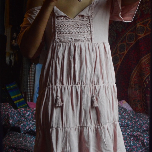 Pale pink dress Charlotte Russe