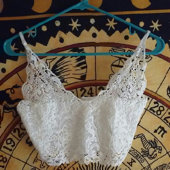 White Lace Bralette