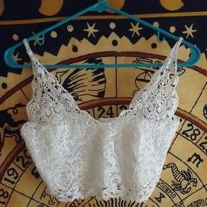 White Lace Bralette