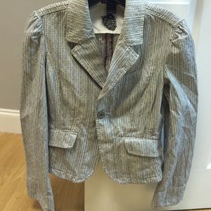 Diesel puff sleeve blazer -like new!!!