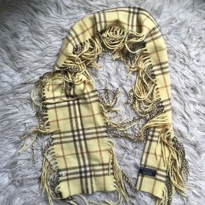 OBO!!! Like new Burberry plaid  scarf!
