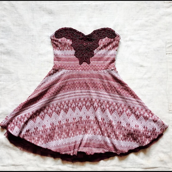 Free People Dresses & Skirts - NWOT🔴FREE PEOPLE Strapless Shirt/Dress XS