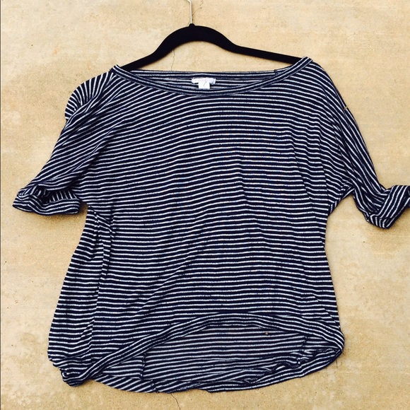 Striped Crop Top
