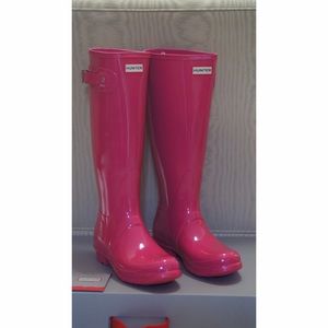 NIB Hunter Original Gloss Rain Boot•9