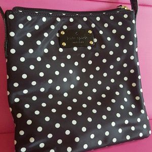 LOWERED PRICE!New Kate Spade Polka dot crossbody