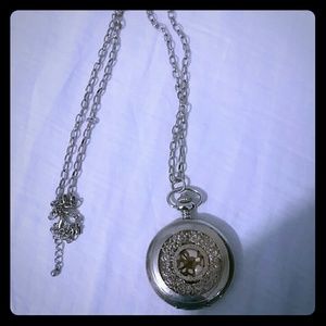 Modcloth Stopwatch Necklace