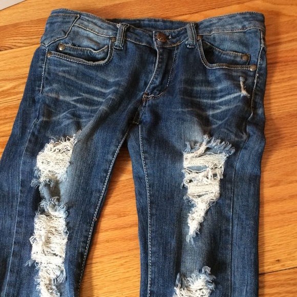 Ripped jeans