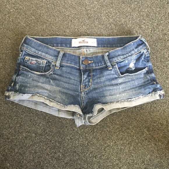 Hollister jean shorts