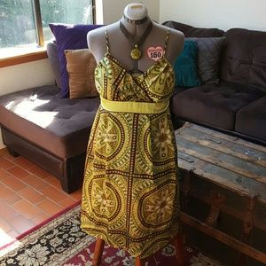 SOLD Lime green dress