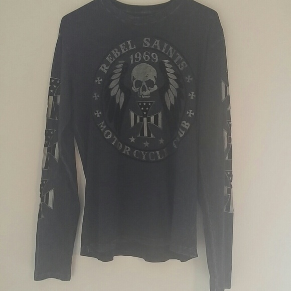 Men's Rebel Saints long sleeve tee