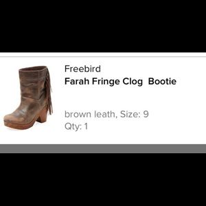 Freebird Farrah boots Sz 9