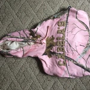 Hoodie, cabelas pink camo