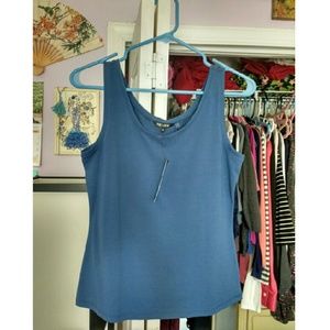 BNWT Nic & Zoe Blue Tank Top