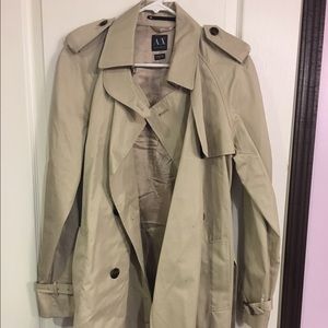 Armani exchange trench coat